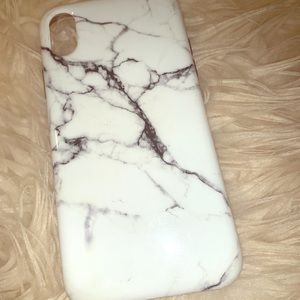 WHITE & BLACK MARBLE IPHONE 7 case